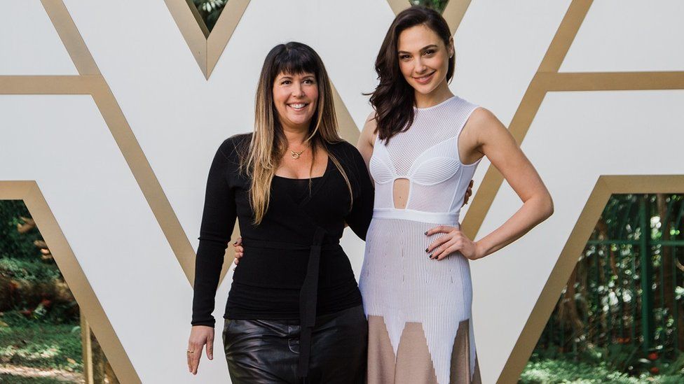 Patty Jenkins and Gal Gadot