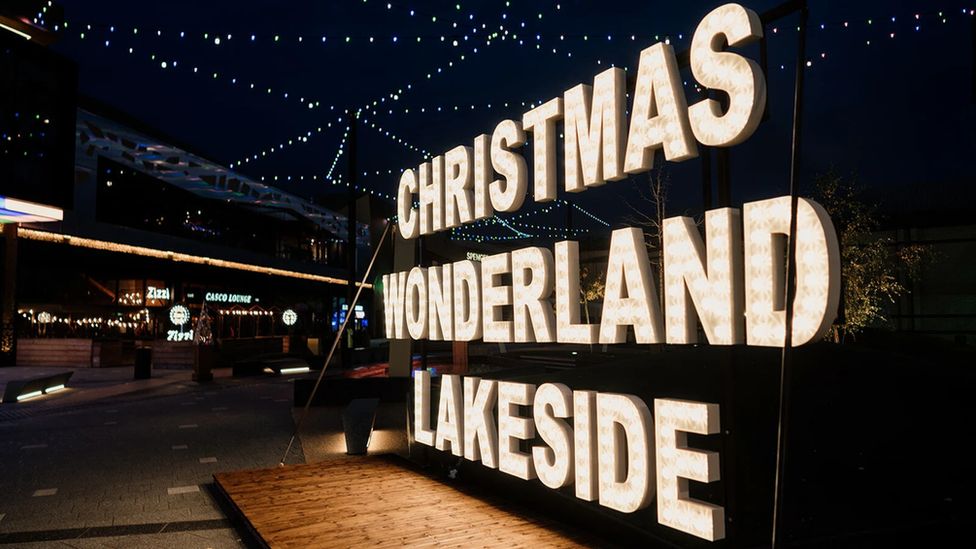 Lakeside Christmas Wonderland ride closes after incident BBC News