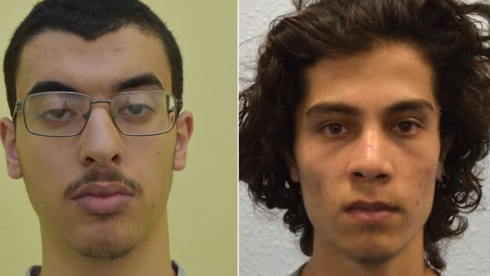 Hashem Abedi, left, and Ahmed Hassan