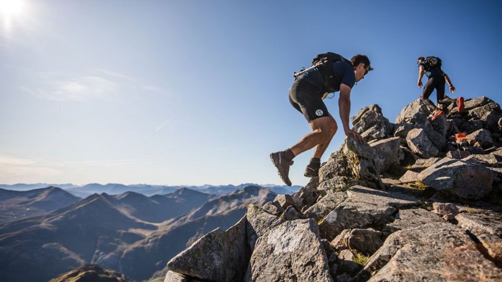 In pictures: Salomon Skyline Scotland - BBC News