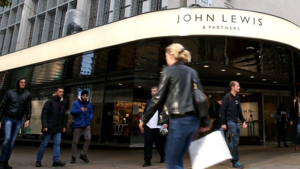 John Lewis axes third of top jobs in restructuring BBC News