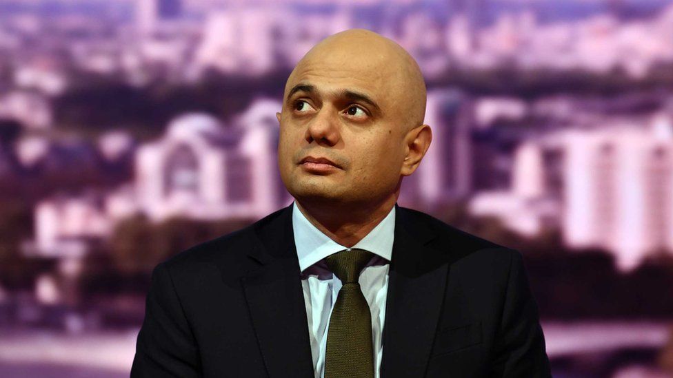 Sajid Javid, during his appearance on the Andrew Marr show in February 2019