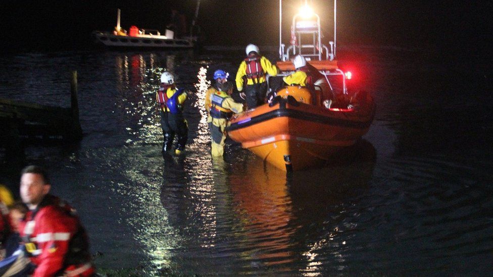 River Medina rescue