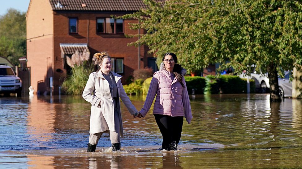 Nottinghamshire flooding 22 October