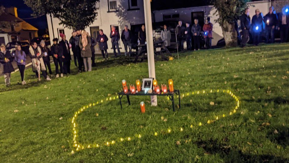 A vigil in Culdaff, Donegal