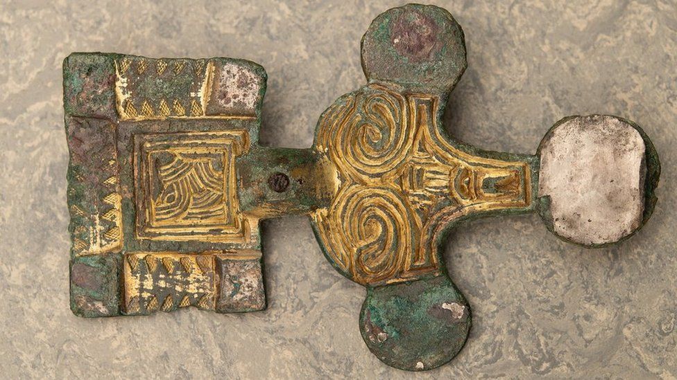 Saxon brooch sale