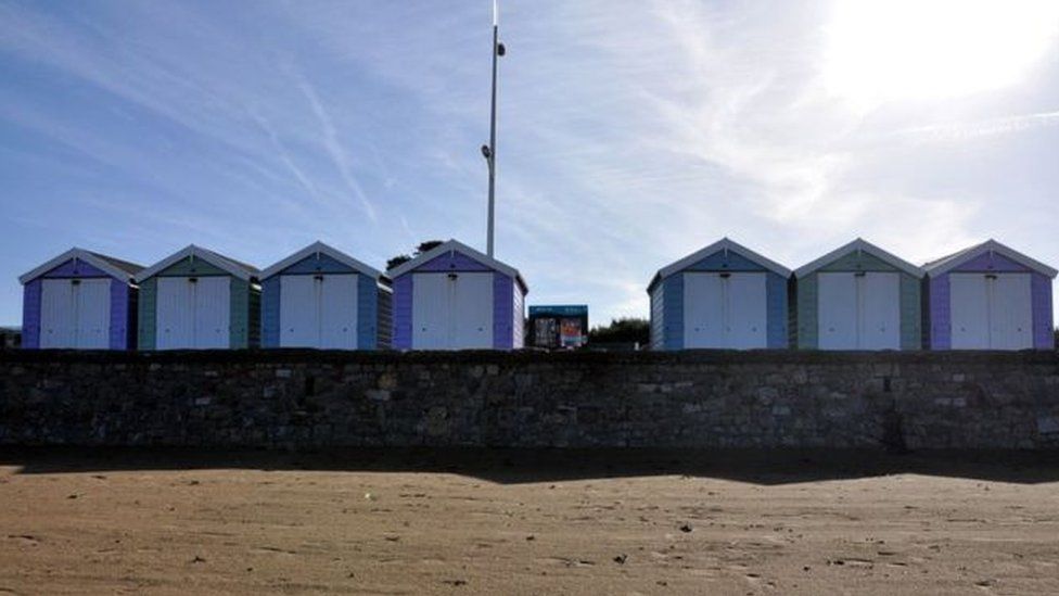 Weston-super-Mare beach huts