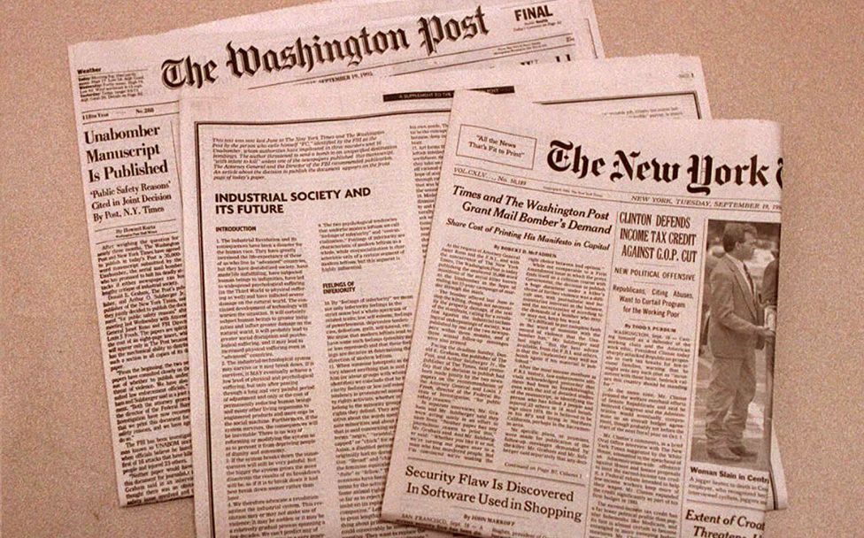 The Washington Post and the New York Times covers