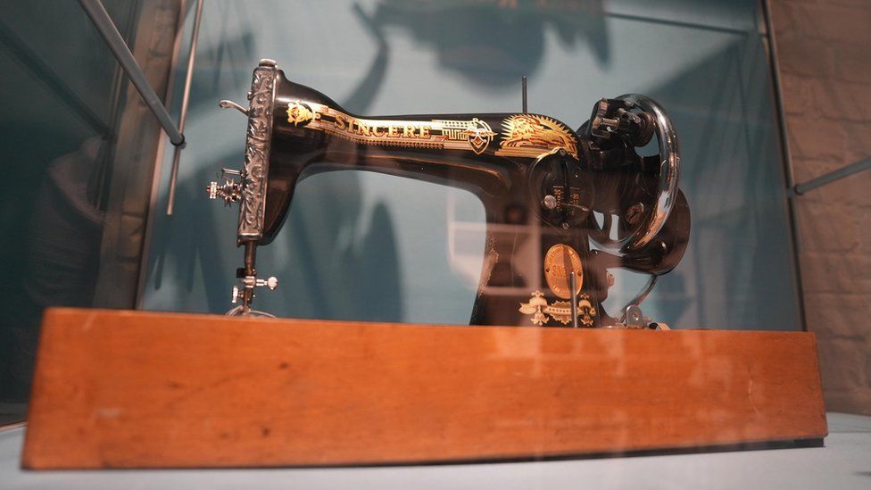 Old sewing machine