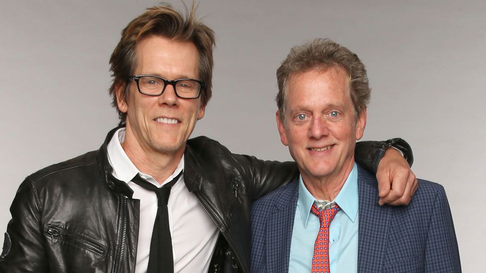 Kevin Bacon with his brother Michael