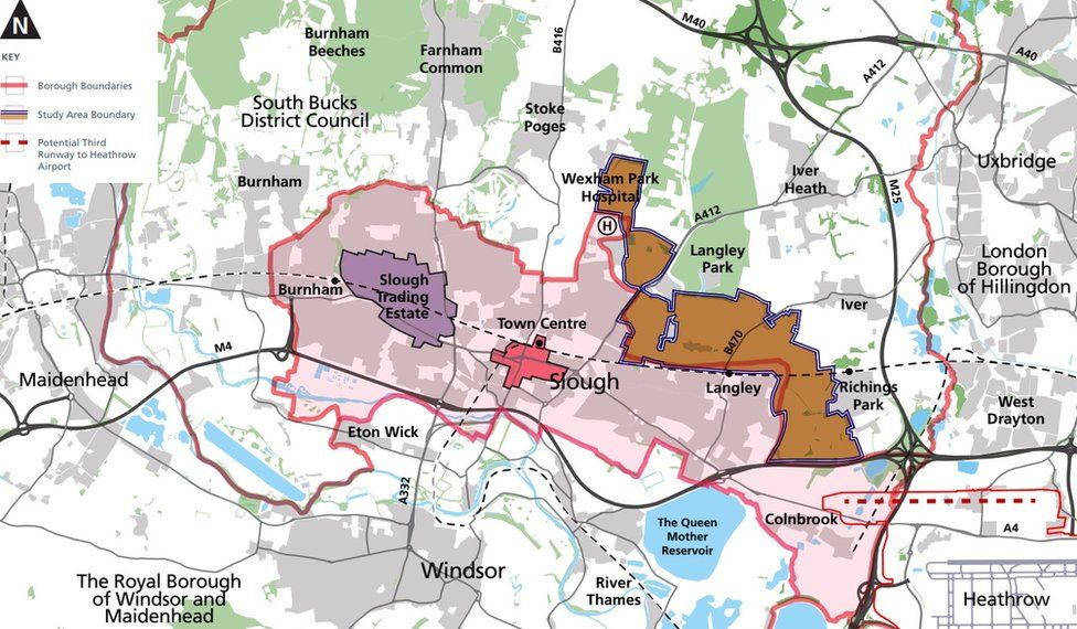Slough council planners publish 10,000 homes plan for neighbour's green