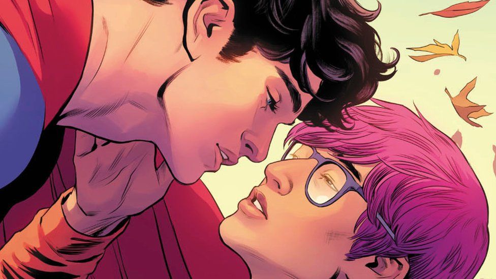 DC Comics reveal that latest Superman character is bisexual - BBC News