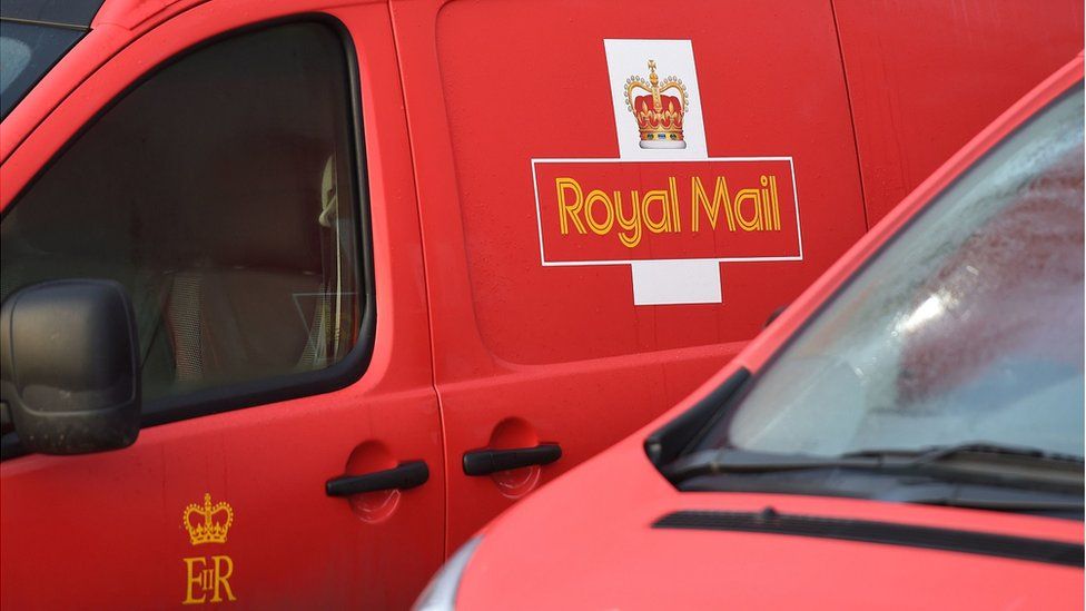 Generic image showing Royal Mail vans