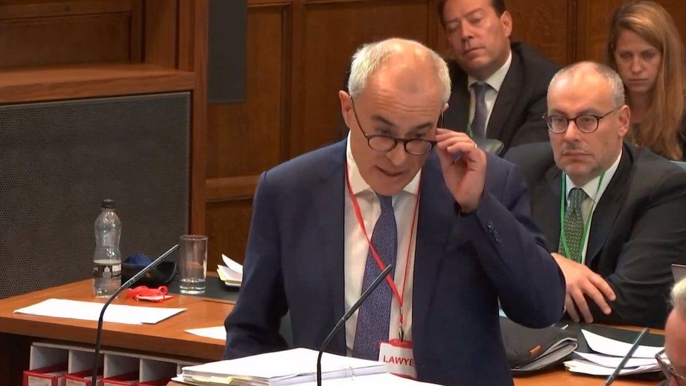 Lord Pannick en el Tribunal Supremo