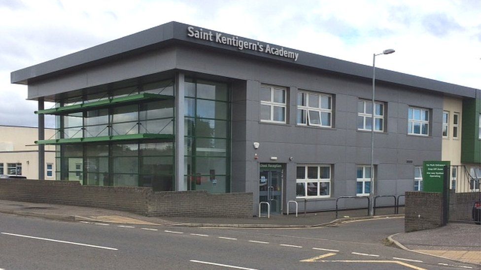 St Kentigern's Academy in Blackburn Pic: John Easton