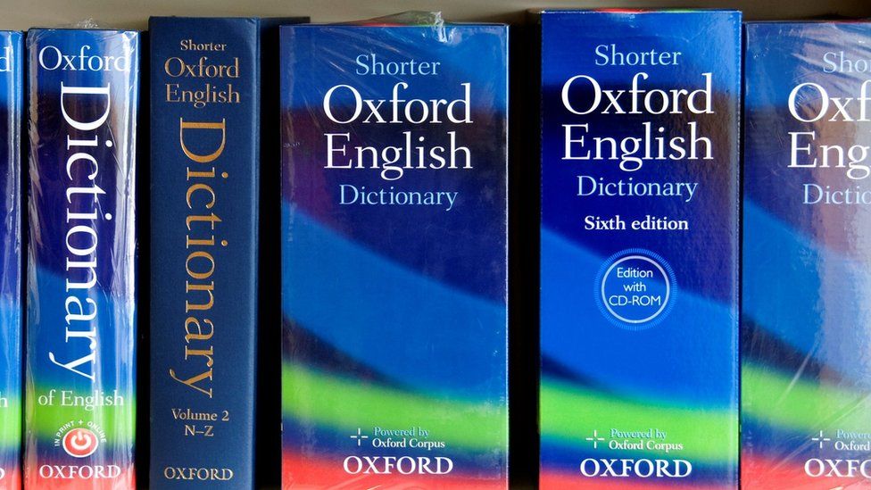 oxford english dictionary book stand