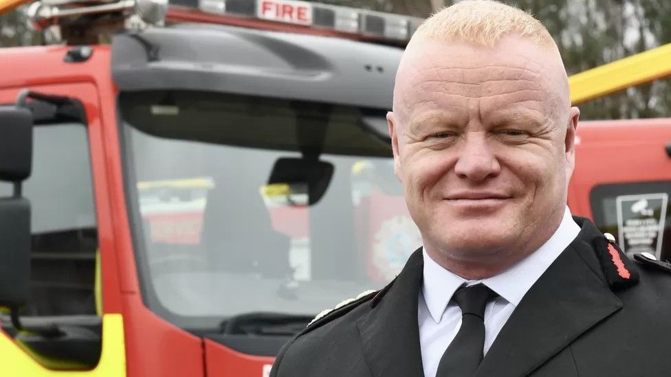Chief Fire Officer Chris Lowther