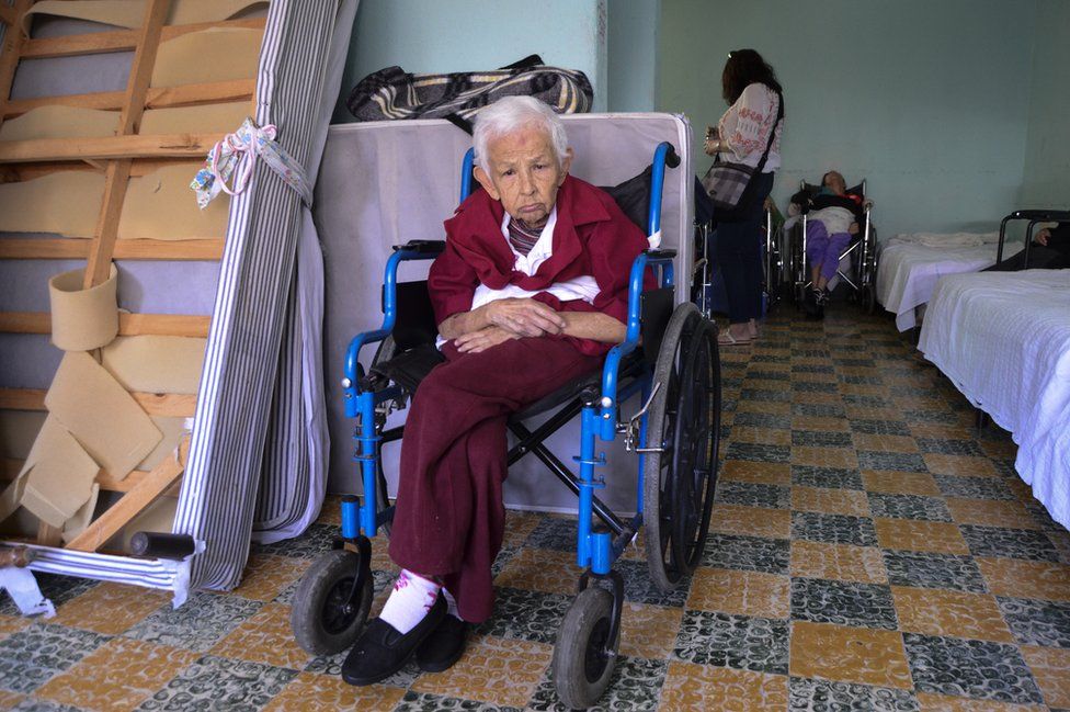 An elderly man in Guatemala
