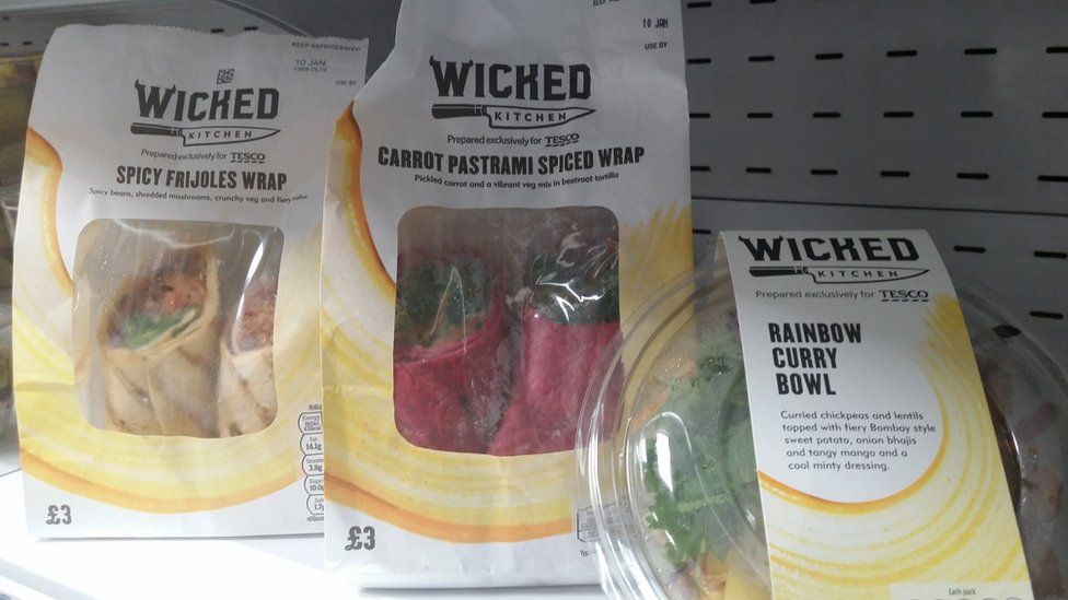Tesco's Wicked products