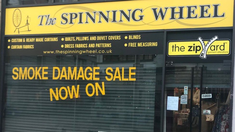 Primark fire Secretary of State defends £2m regeneration fund BBC News