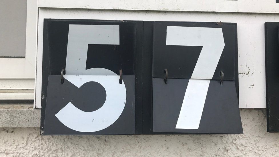 57 sign