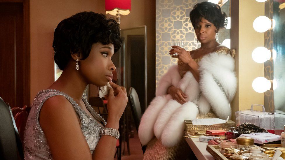 Jennifer Hudson and Mary J Blige in Respect