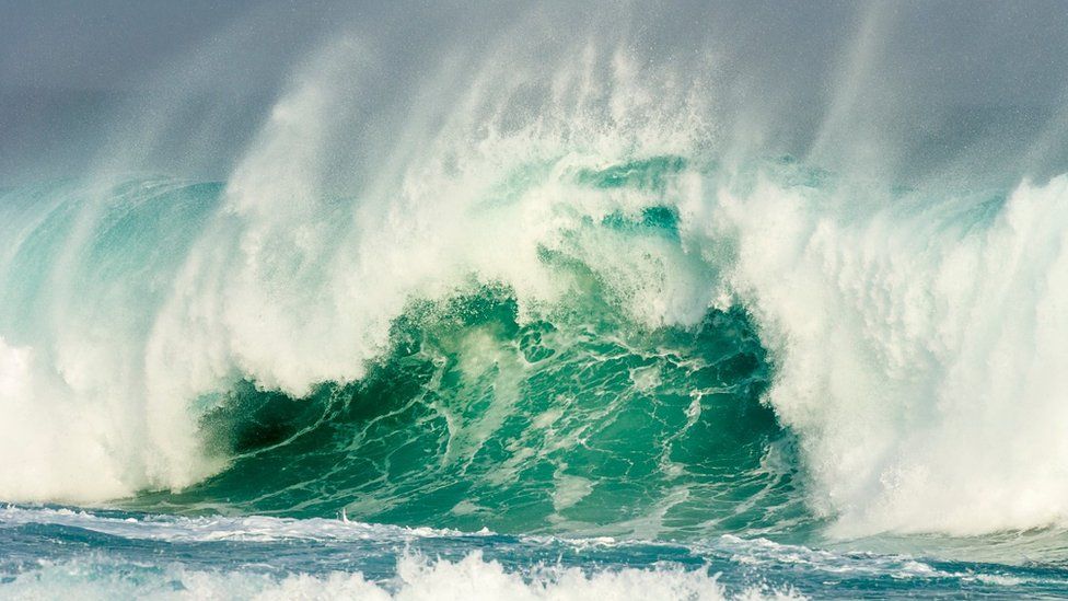 Rogue Waves Occurring Less But Becoming More Rogue c News