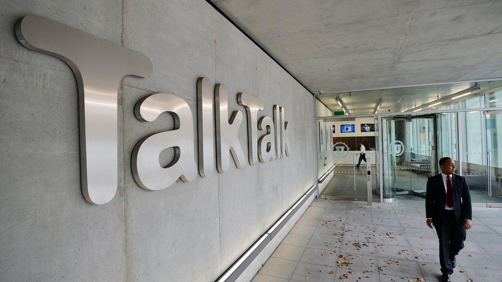 TalkTalk sign