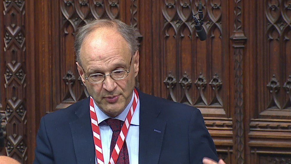 Lord Weir in House of Lords