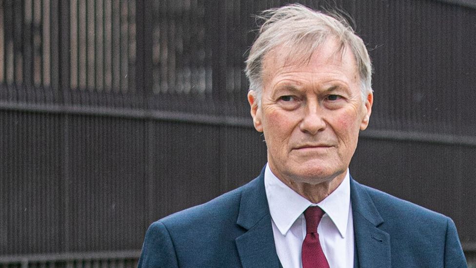 David Amess, Conservative MP for Basildon Politicians in Westminster, Westminster, London, 25 May 2021