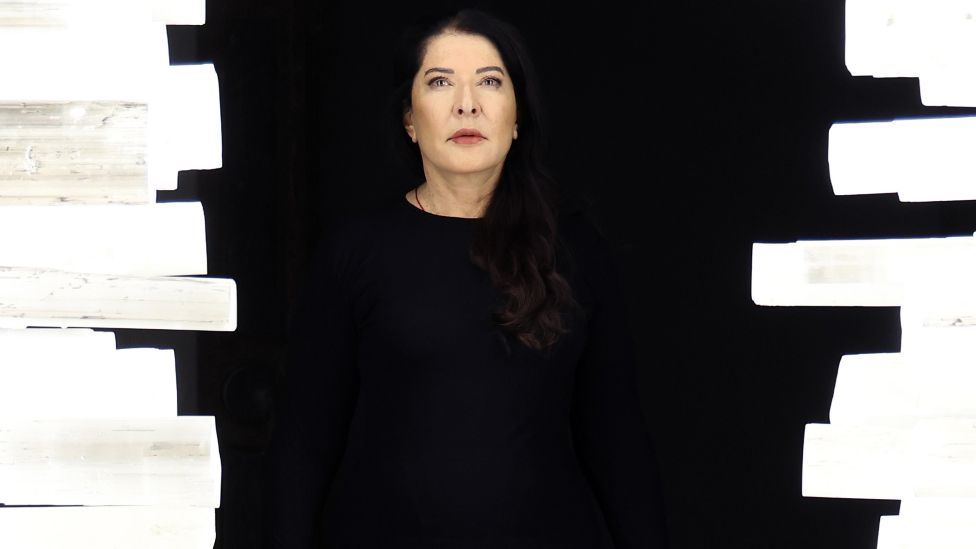 Serbian conceptual artist and performer Marina Abramovic poses for photographs during the launch of her exhibit at the Royal Academy of Arts (R&A) in London, Britain, 19 September 2023
