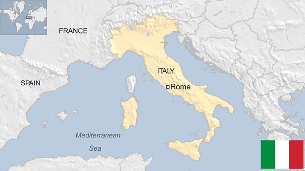 Where Is Rome On A World Map