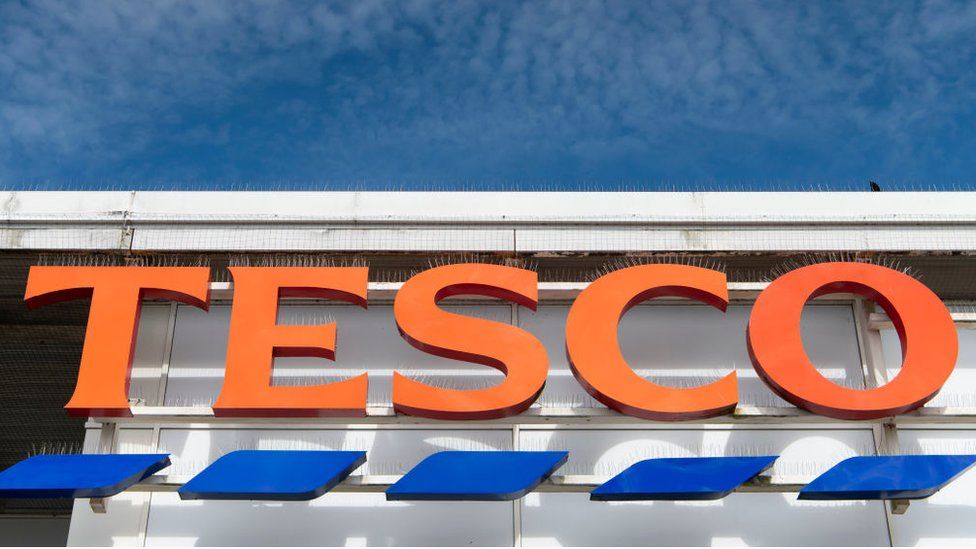 Tesco sign