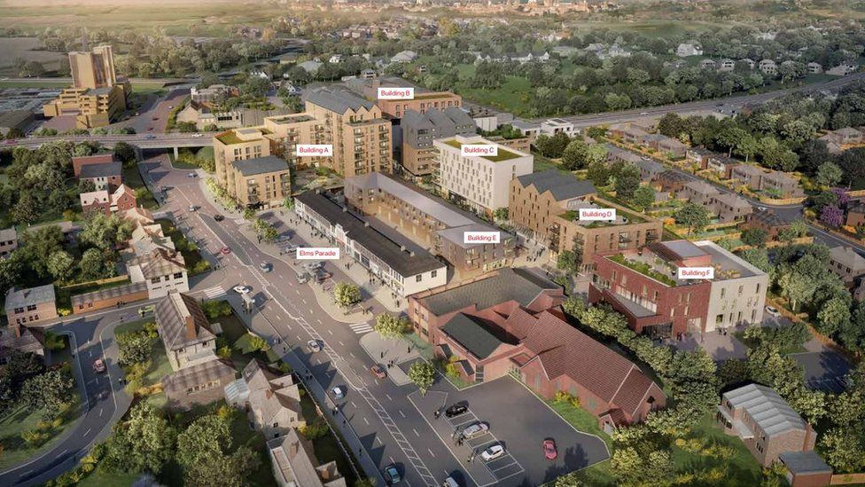 Botley West Way shopping centre plan approved BBC News