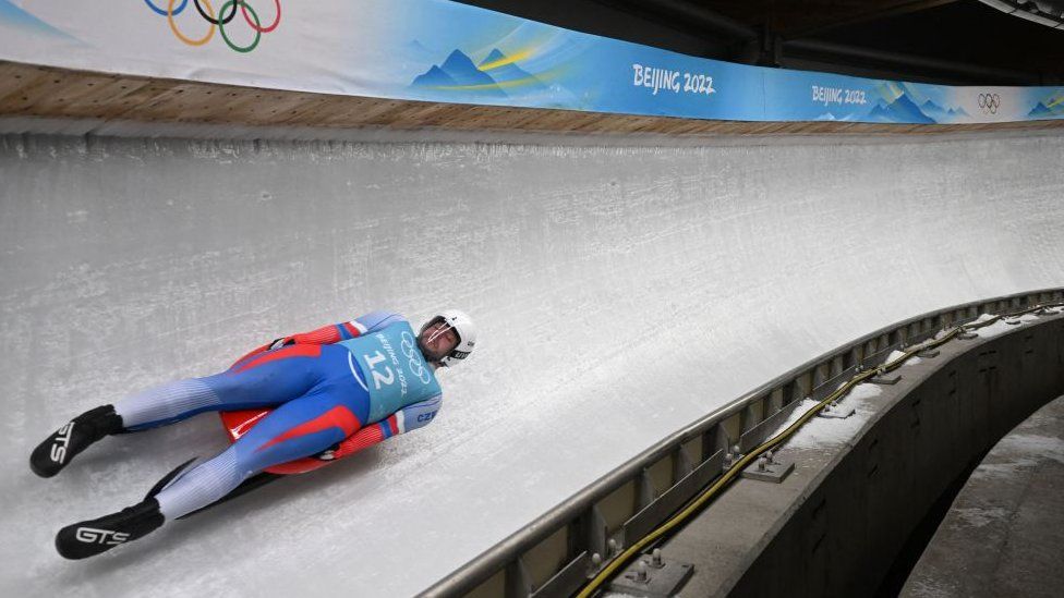 Winter Olympics: Athletes train ahead of games in Beijing - BBC Newsround