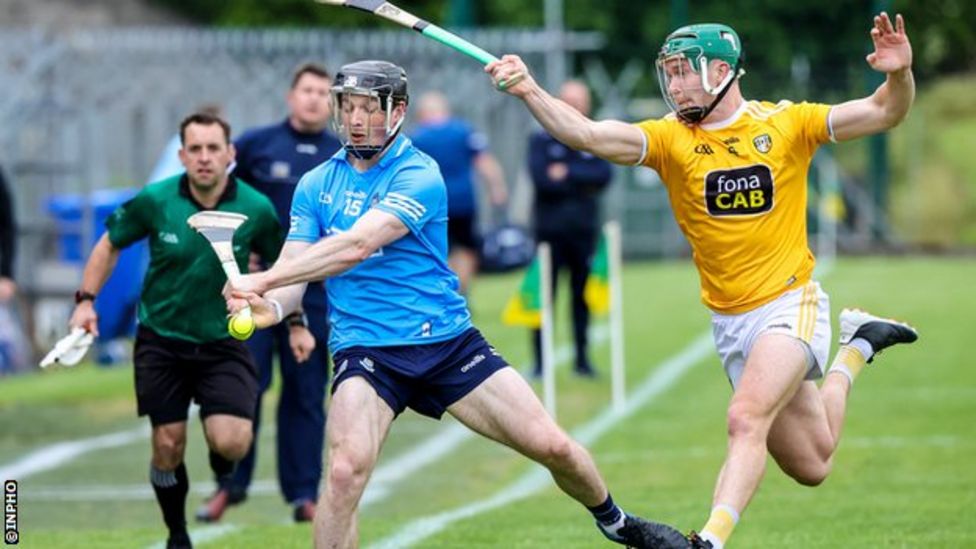 Leinster SHC: Three-goal Dublin hammer Antrim in Navan - BBC Sport