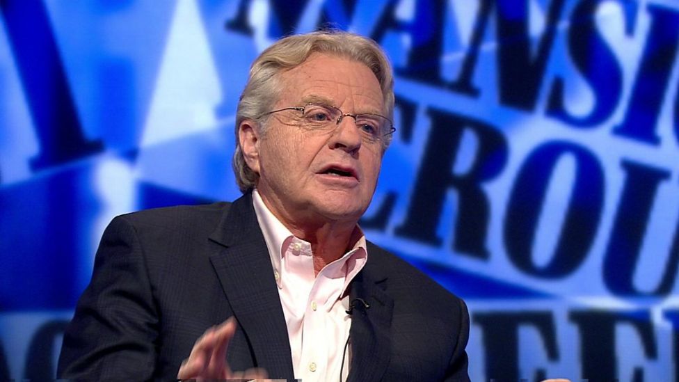 Jerry Springer Era Defining Tv Host Dies Aged 79 Bbc News