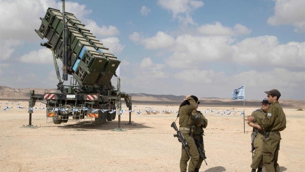 Patriot missile launcher in Israel (file photo)