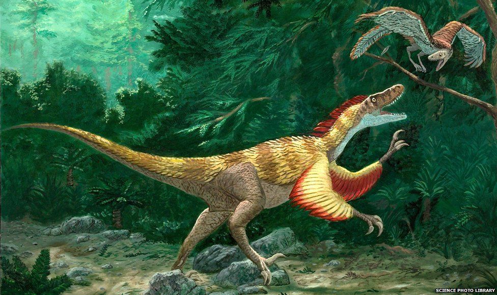 Why we like to believe that dinosaurs were scaly - BBC News