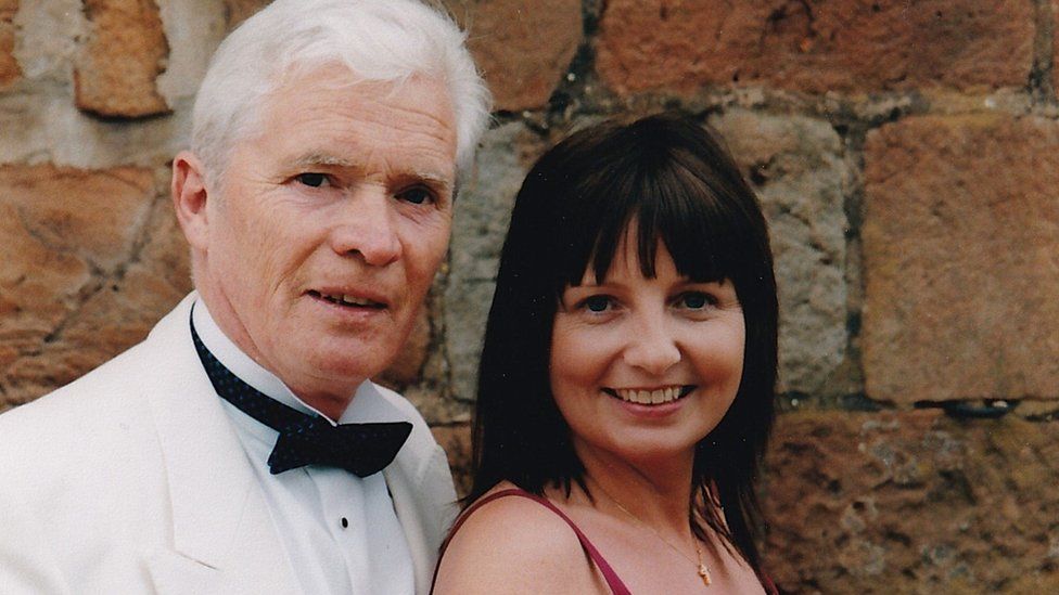 Tracey McAtamney and late husband