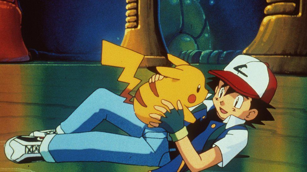 Ash and Pikachu