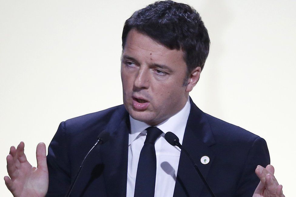 Matteo Renzi, 30 Nov 15