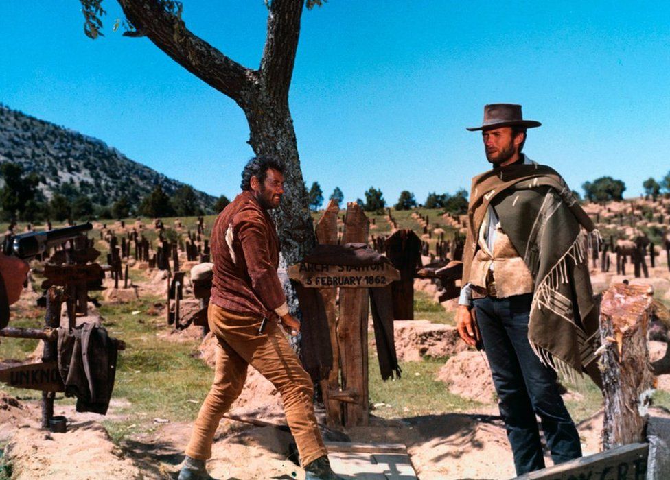 Scene from 1966 movie, The Good, the Bad and the Ugly