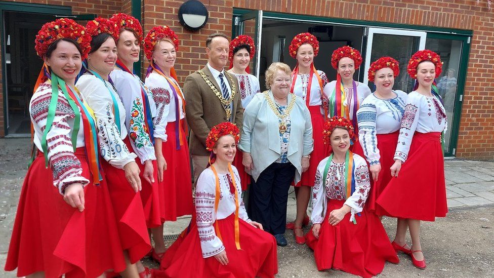 Gloucester festival celebrates Ukrainian culture - BBC News