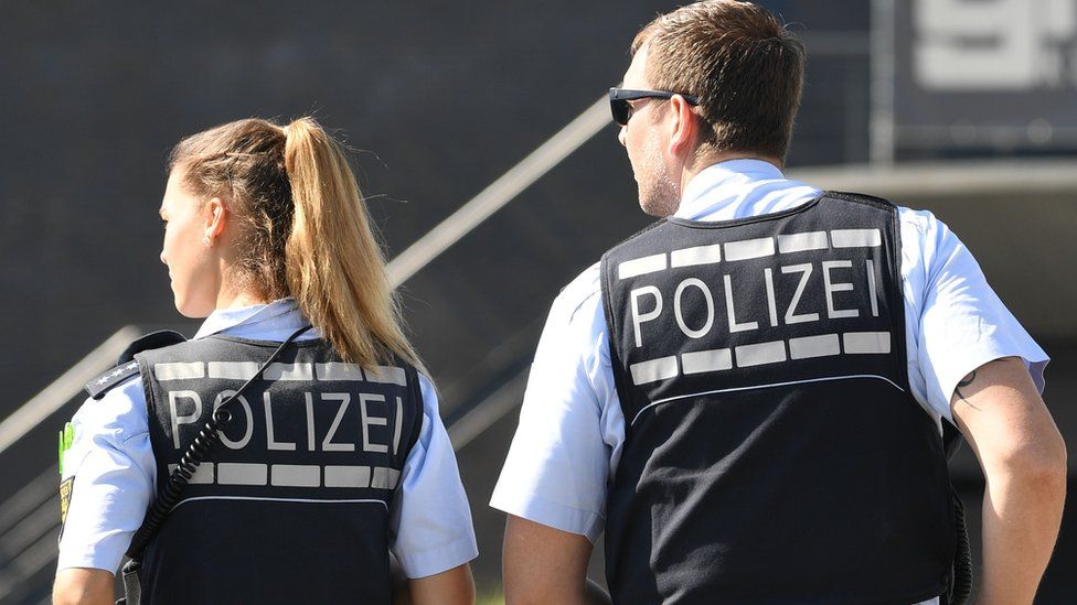 German police, file pic