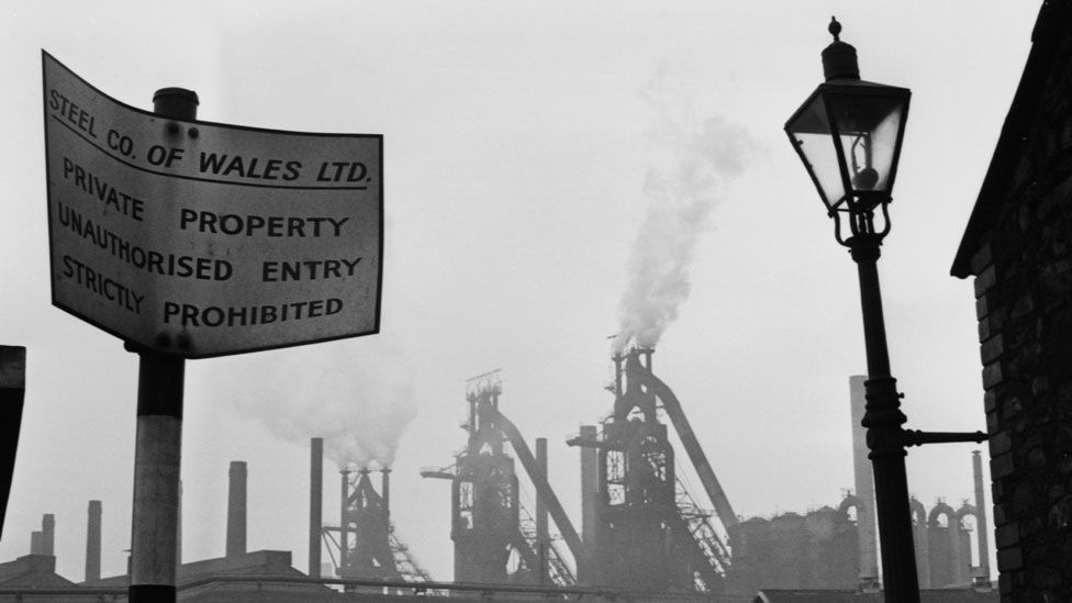 Port Talbot in the mid 1960s