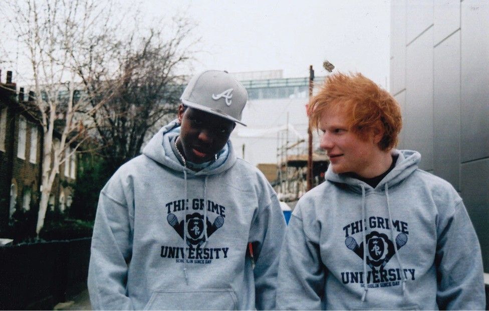 Jamal Edwards and Ed Sheeran in 2010