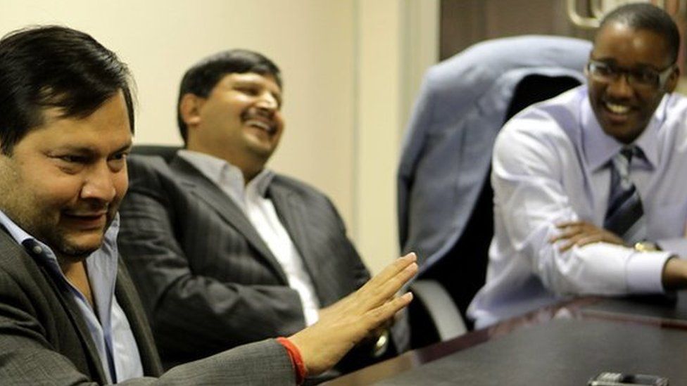 Ajay and Atul Gupta, and Sahara director, Duduzane Zuma