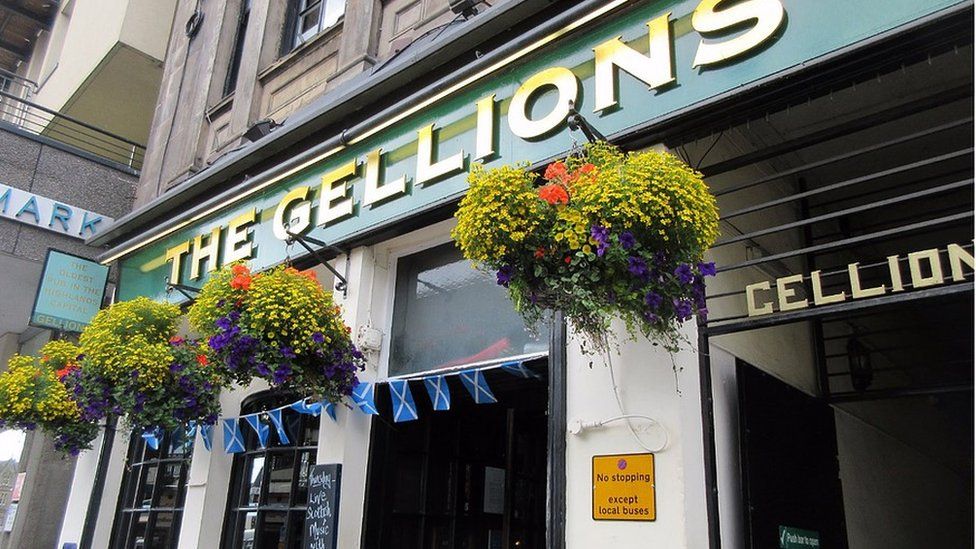 The Gellions bar in Inverness