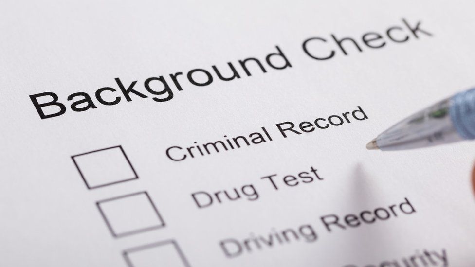 Background check form